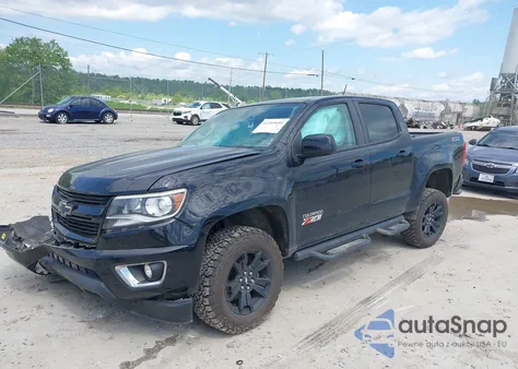 2017 Chevrolet Colorado Z71 from USA, damaged, VIN 1GCGTDENXH1223251